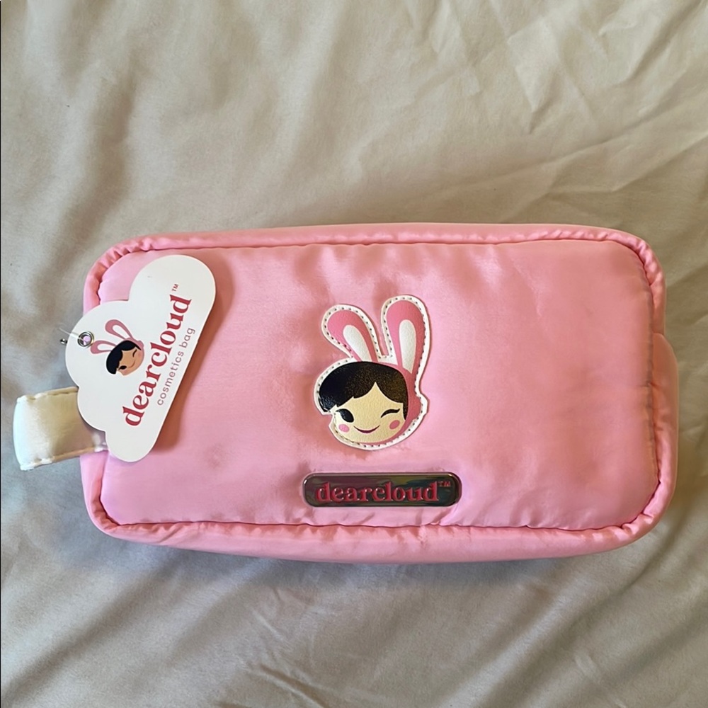 Dear Cloud/ Paul Frank Cosmetics Bag Pink